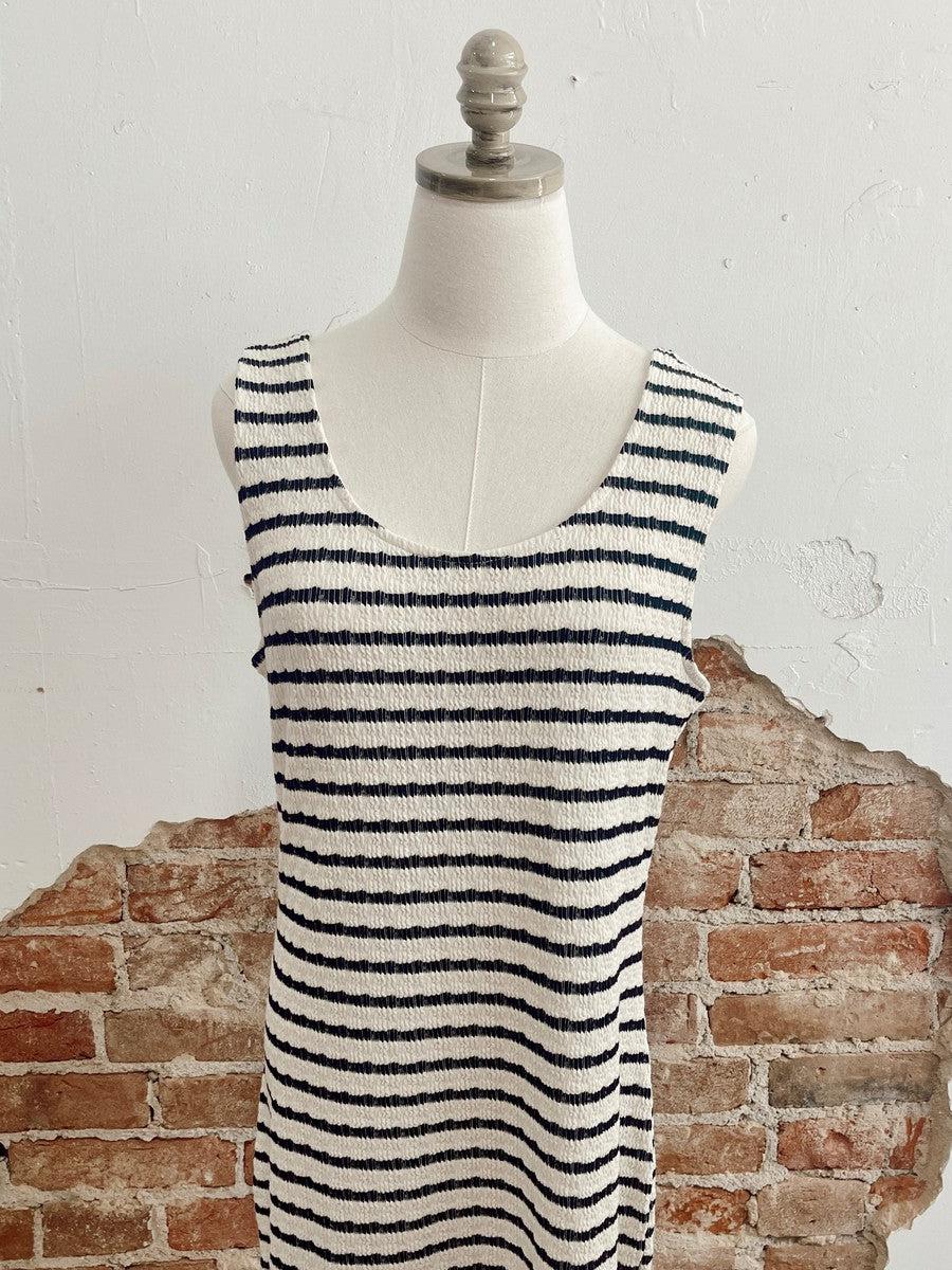 Stretchy Striped Dress-Dresses + Jumpsuits-[option4]-[option5]-[option6]-Shop-Womens-Boutique-Store