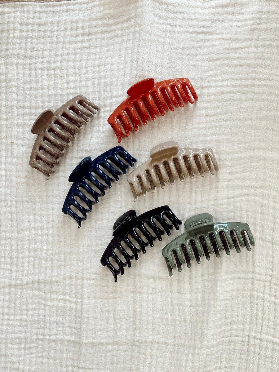 Large Glossy Claw Clips-Accessories-[option4]-[option5]-[option6]-Shop-Womens-Boutique-Store
