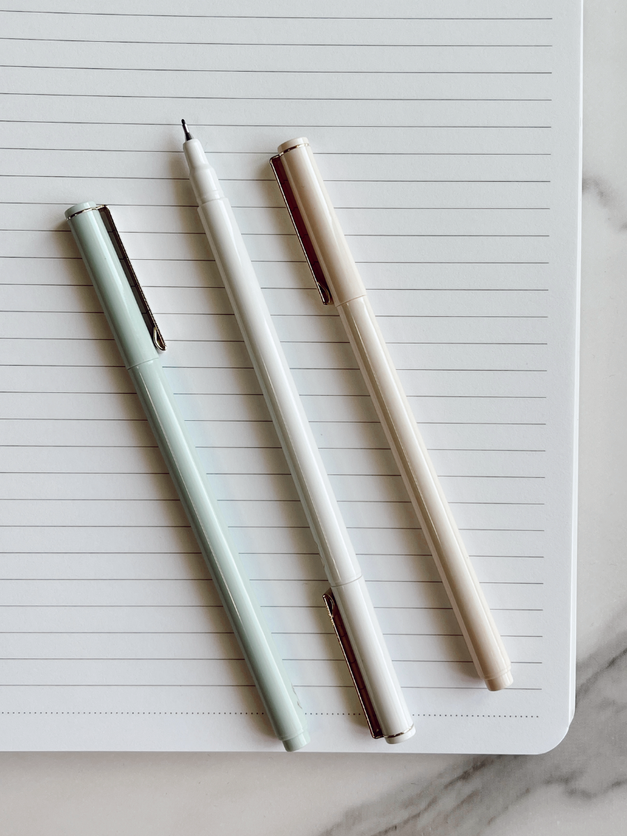 Pastel Solid Felt Pen Set of 3-Gifts + Candles-[option4]-[option5]-[option6]-Shop-Womens-Boutique-Store