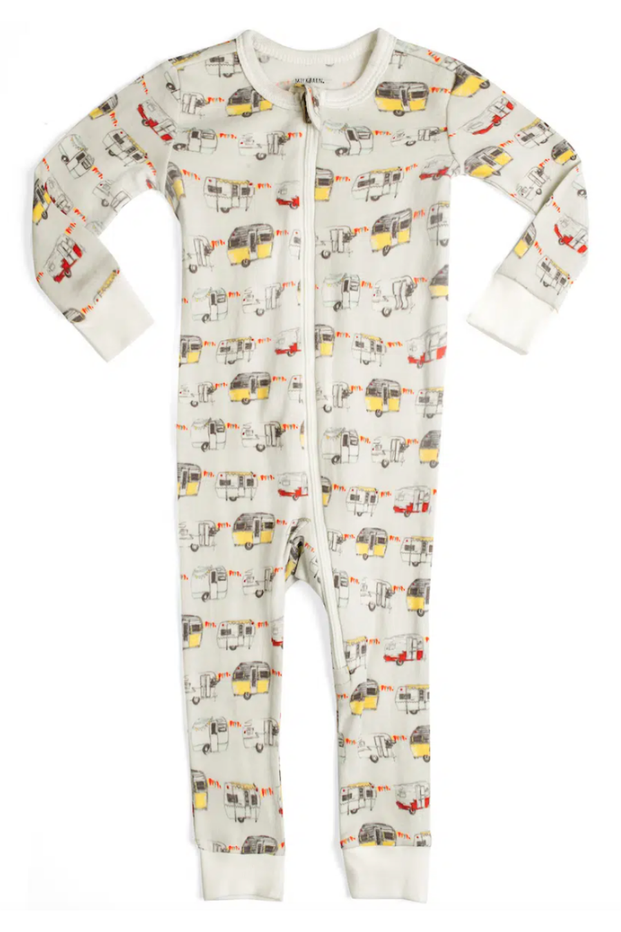Milkbarn 3-6M Zipper Pajamas-Gifts + Candles-Camper Life-[option4]-[option5]-[option6]-Shop-Womens-Boutique-Store