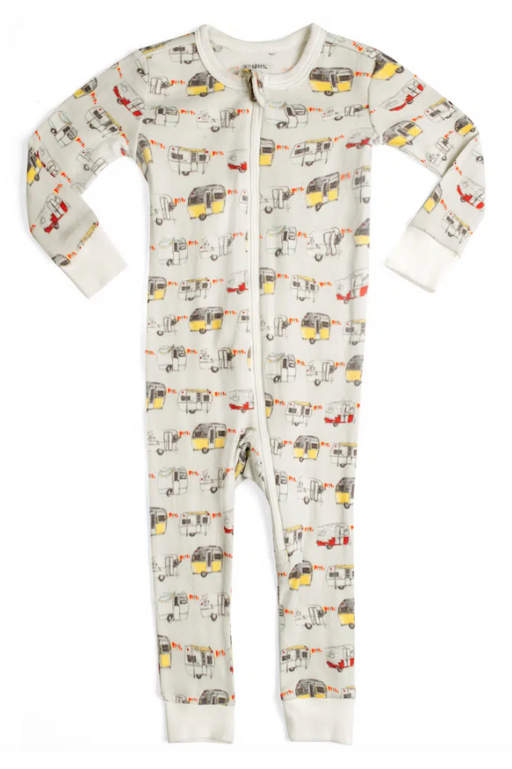 Milkbarn 0-3M Zipper Pajamas-Gifts + Candles-Camper Life-[option4]-[option5]-[option6]-Shop-Womens-Boutique-Store