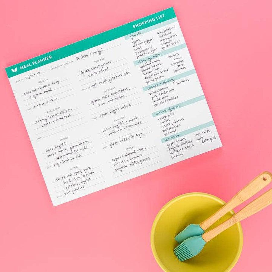 Meal Planner Notepad-Gifts + Candles-[option4]-[option5]-[option6]-Shop-Womens-Boutique-Store