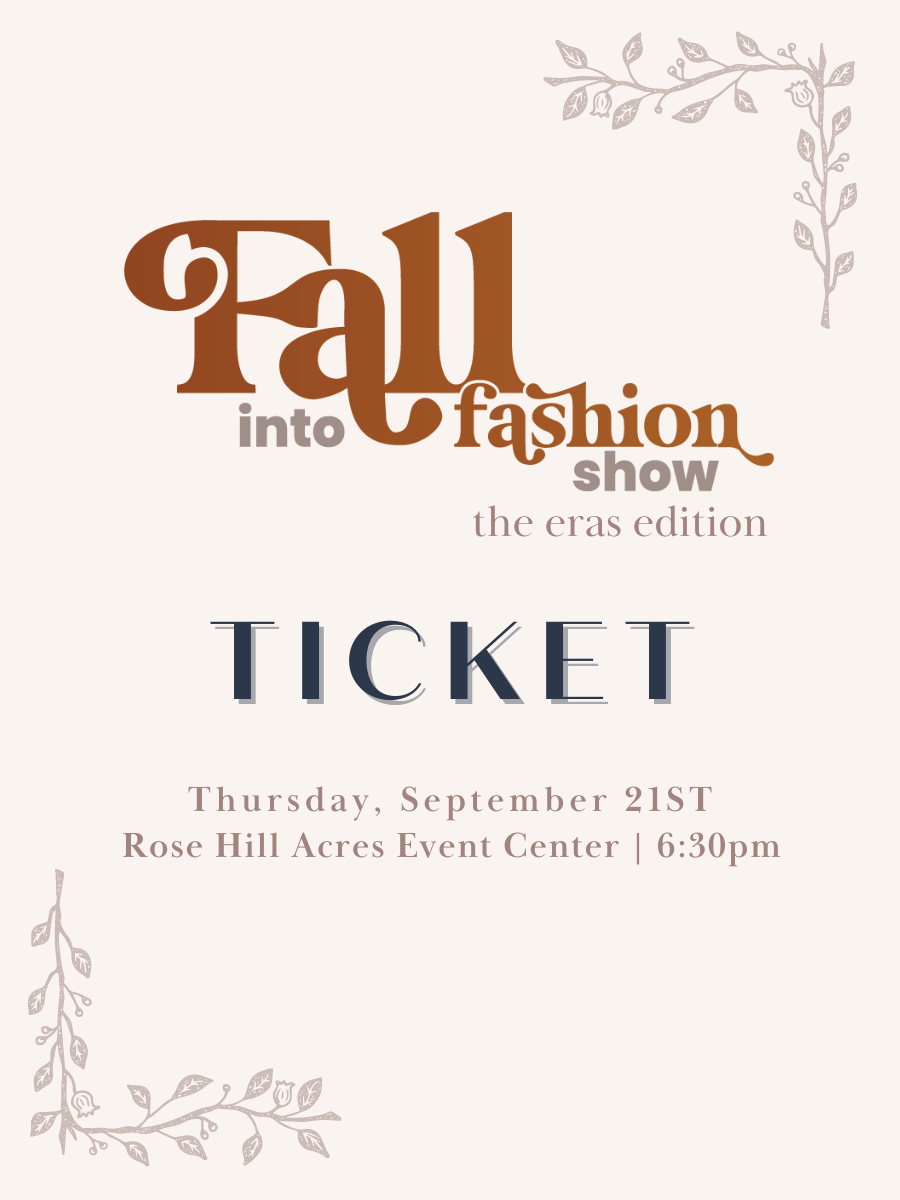 Fall into Fashion Show Ticket-Fashion Show-[option4]-[option5]-[option6]-Shop-Womens-Boutique-Store