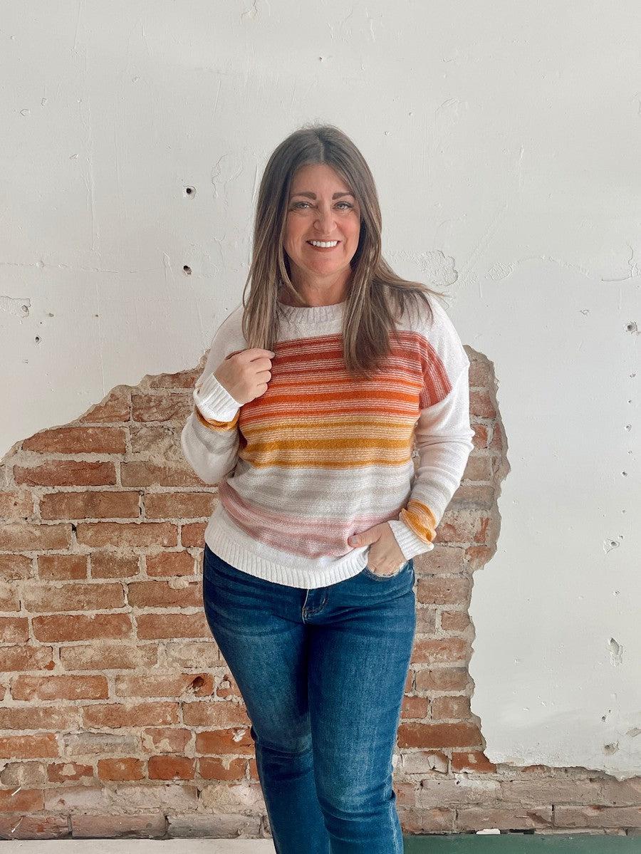 Color Me Happy Striped Sweater-Tops-[option4]-[option5]-[option6]-Shop-Womens-Boutique-Store