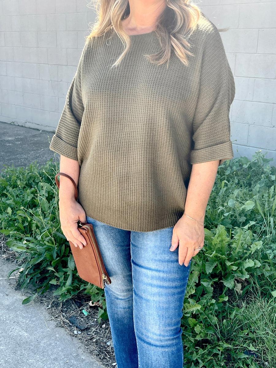 Full of Wonder Sweater in Olive-Tops-[option4]-[option5]-[option6]-Shop-Womens-Boutique-Store