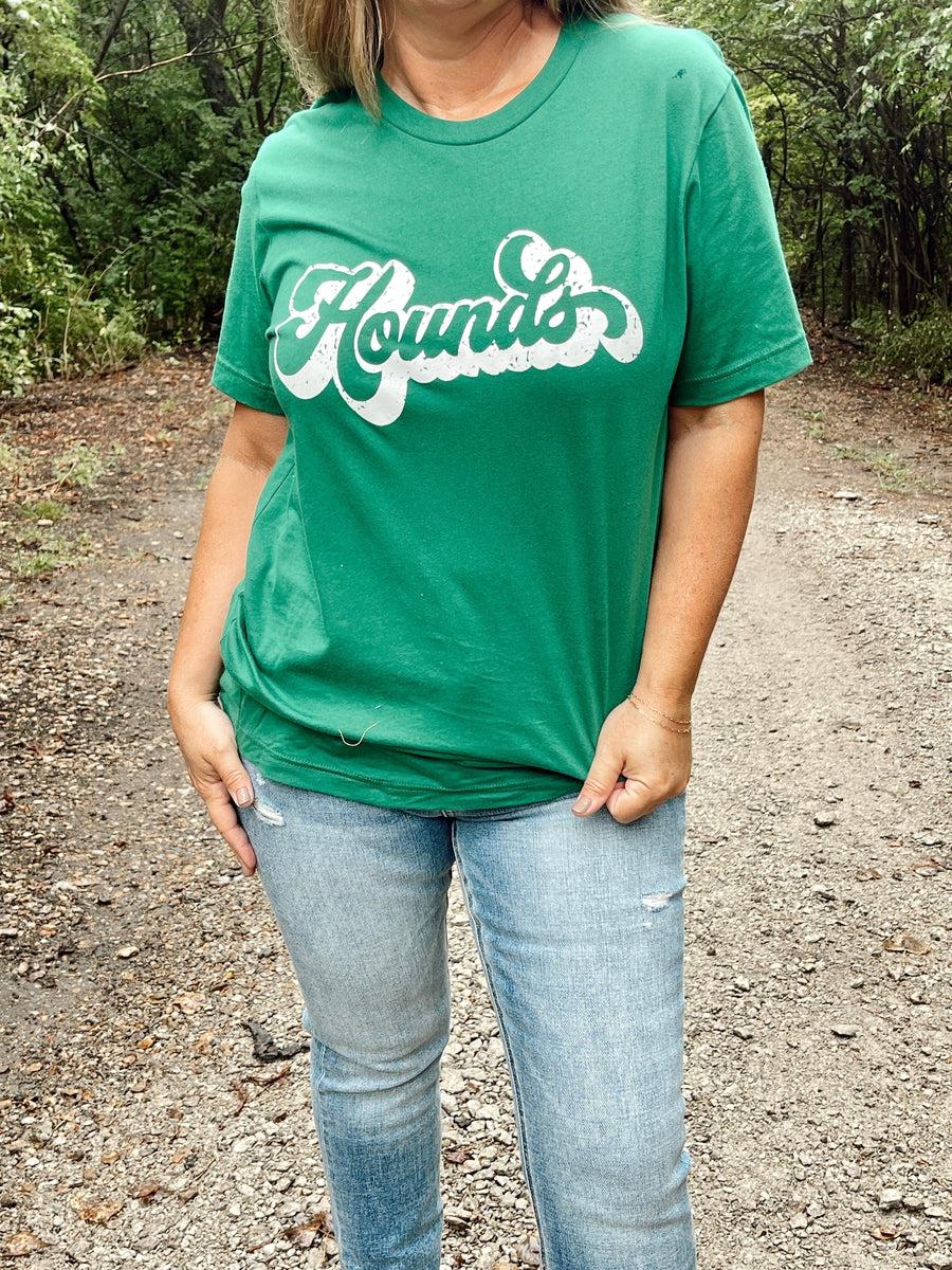 Get Groovy Hounds Tee-Tops-[option4]-[option5]-[option6]-Shop-Womens-Boutique-Store