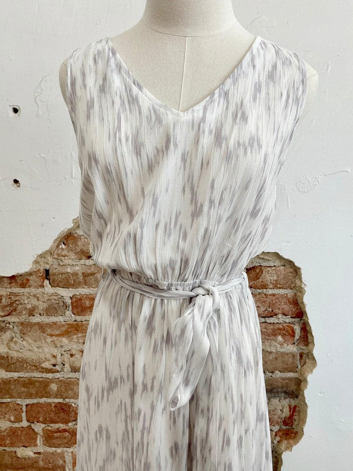 Paint Brush Printed Maxi Dress-Dresses + Jumpsuits-[option4]-[option5]-[option6]-Shop-Womens-Boutique-Store