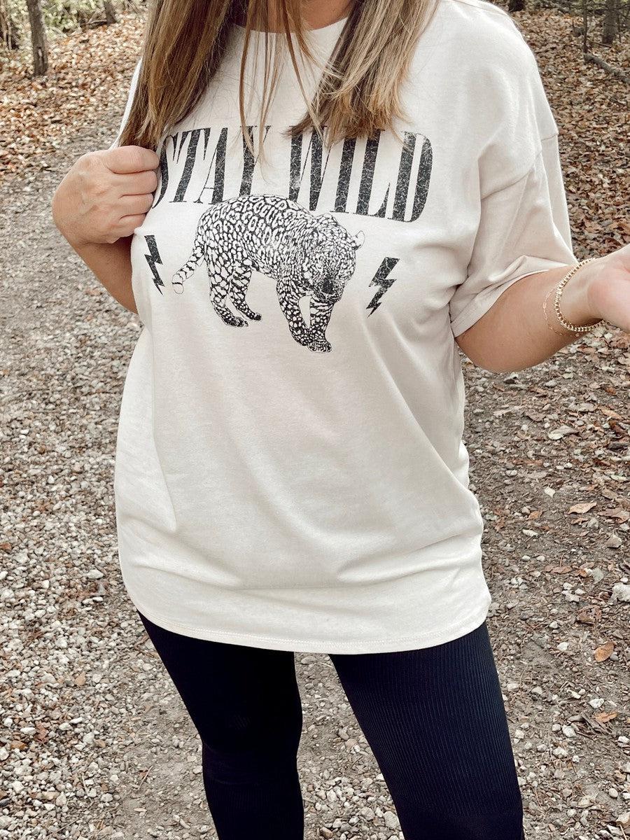 Stay Wild Graphic Top-Tops-[option4]-[option5]-[option6]-Shop-Womens-Boutique-Store