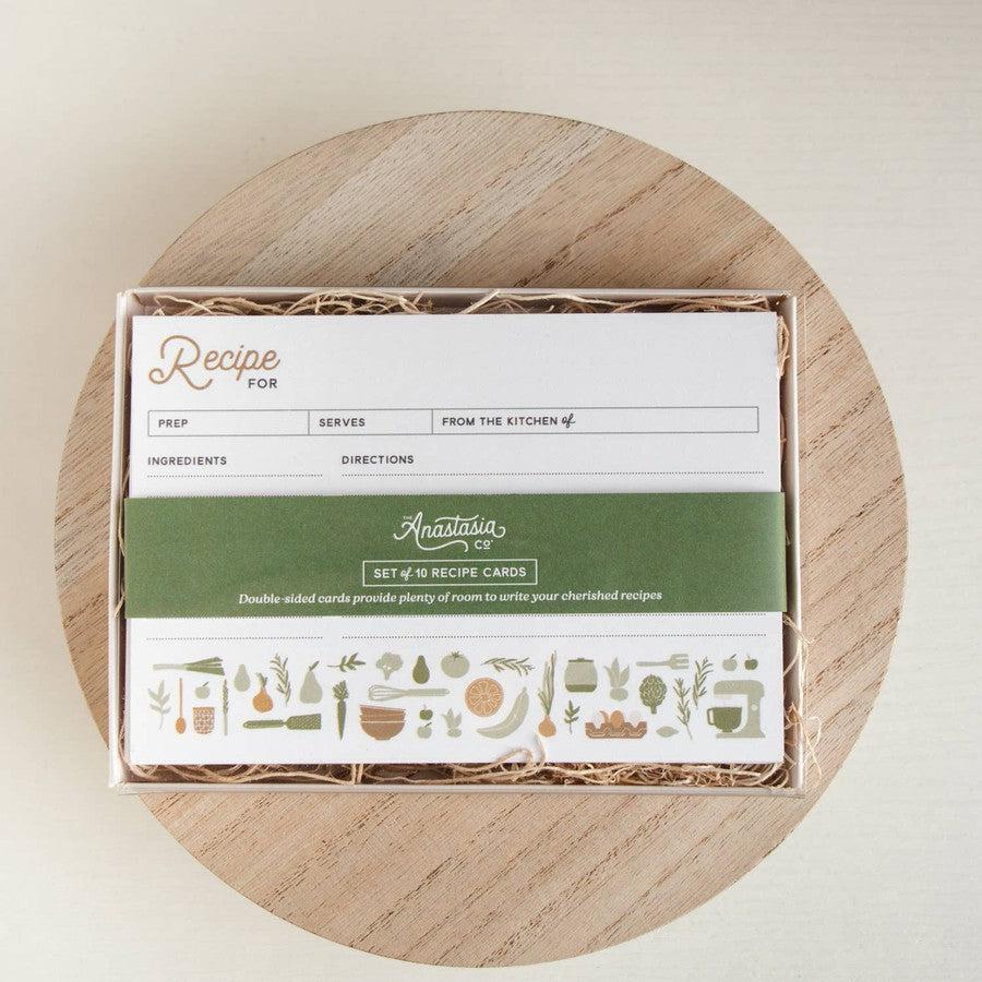 Recipe Card Box Set-Gifts + Candles-[option4]-[option5]-[option6]-Shop-Womens-Boutique-Store