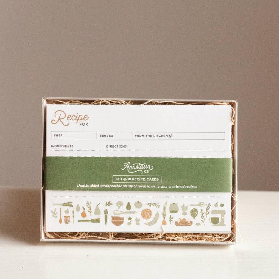 Recipe Card Box Set-Gifts + Candles-[option4]-[option5]-[option6]-Shop-Womens-Boutique-Store