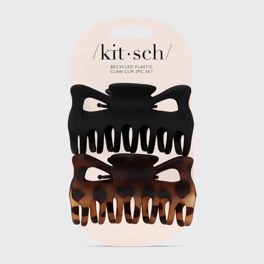 Large Two Piece Claw Clip Set by Kitsch-Accessories-[option4]-[option5]-[option6]-Shop-Womens-Boutique-Store