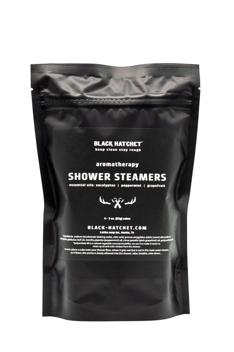 Black Hatchet Shower Steamers | Fathers Day-Gifts + Candles-[option4]-[option5]-[option6]-Shop-Womens-Boutique-Store