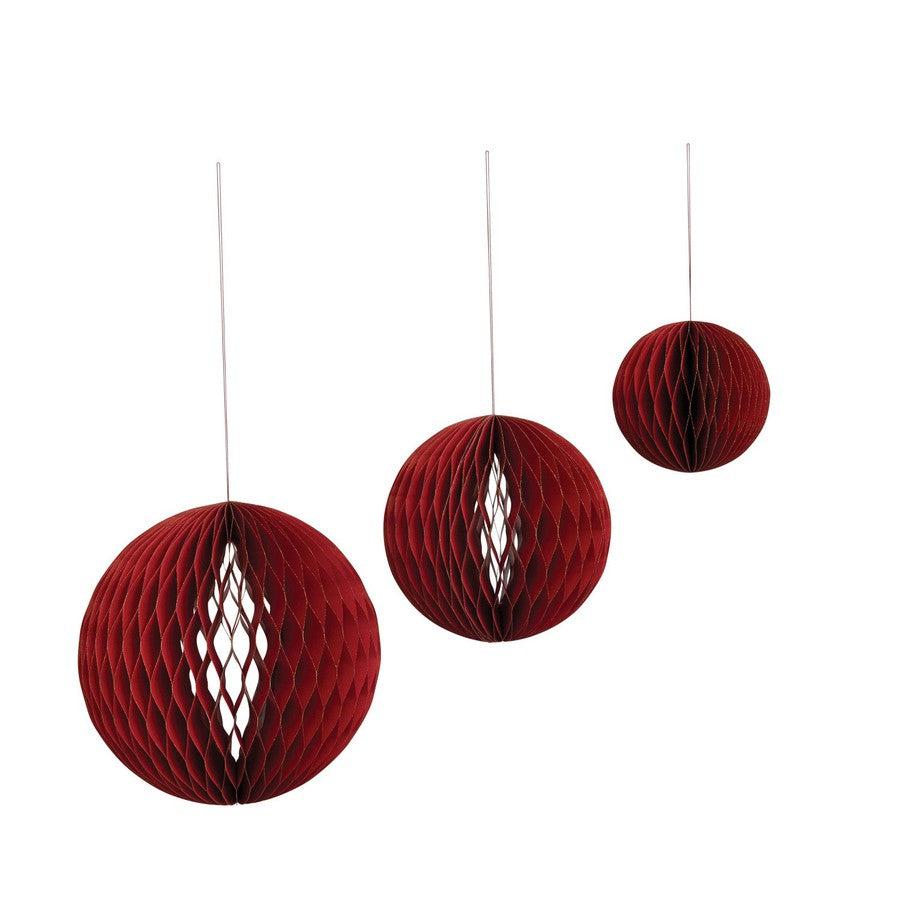 Handmade Honeycomb Paper Ball Ornament Set-Home + Entertain-[option4]-[option5]-[option6]-Shop-Womens-Boutique-Store