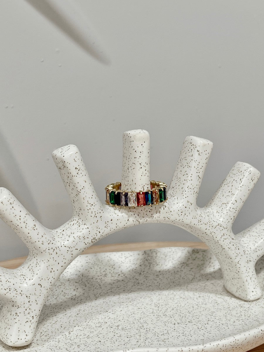 Meyers Multicolor Gem Ring-Accessories-[option4]-[option5]-[option6]-Shop-Womens-Boutique-Store