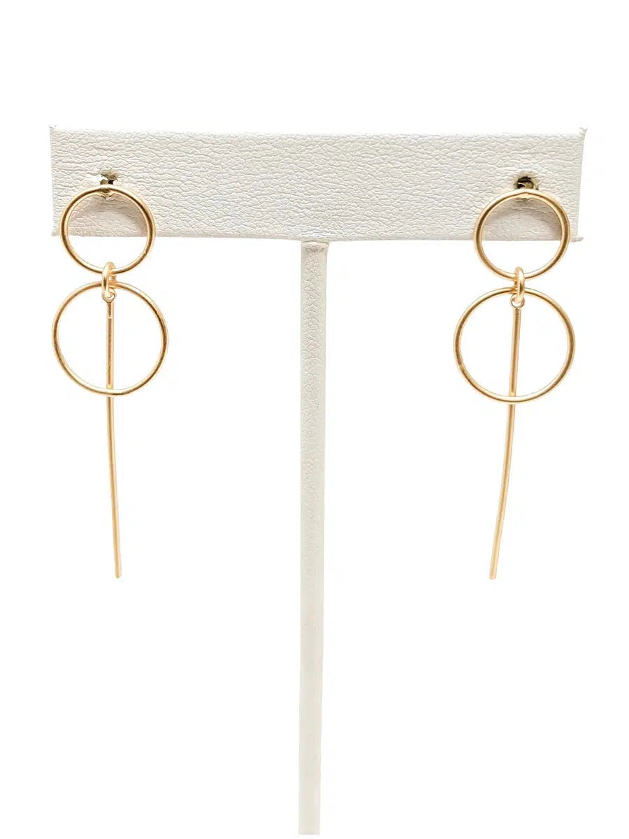 Oaklyn Earrings in Gold-Accessories-[option4]-[option5]-[option6]-Shop-Womens-Boutique-Store
