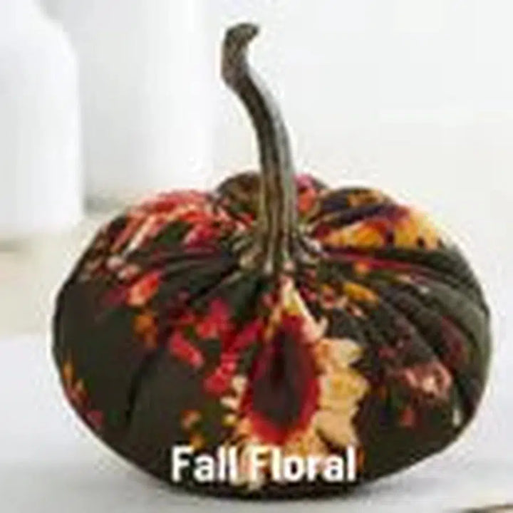 Handmade Small Velvet Pumpkins-Home + Entertain-Floral-[option4]-[option5]-[option6]-Shop-Womens-Boutique-Store