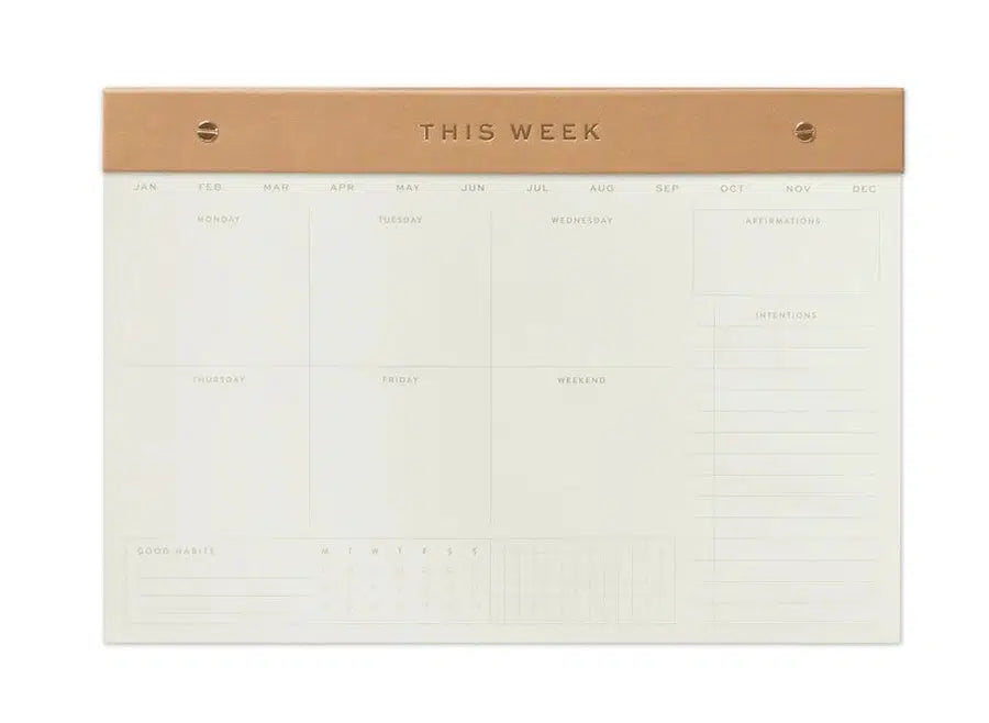 Weekly Postbound Notepad-Gifts + Candles-[option4]-[option5]-[option6]-Shop-Womens-Boutique-Store