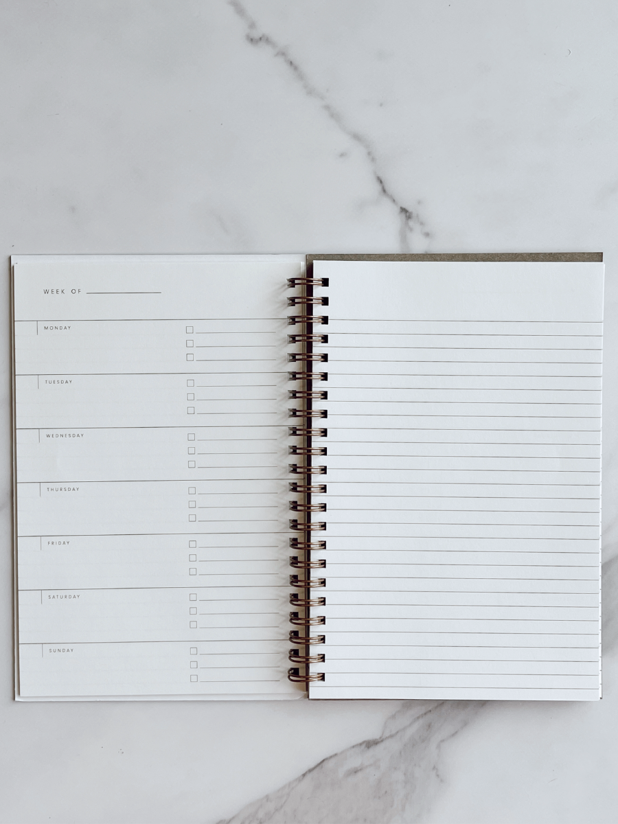 Simple Plan Undated Weekly Planner Journal-Gifts + Candles-[option4]-[option5]-[option6]-Shop-Womens-Boutique-Store
