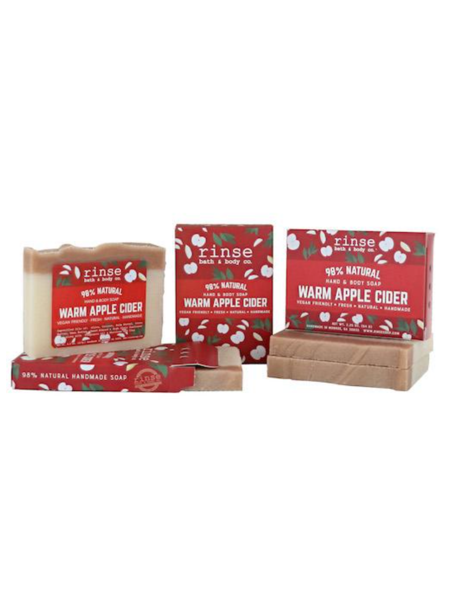 Rinse Mini Holiday Soap Bars-Gifts + Candles-Warm Apple Cider-[option4]-[option5]-[option6]-Shop-Womens-Boutique-Store
