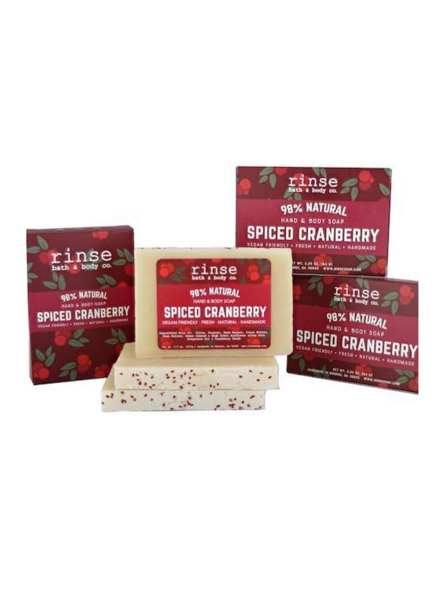 Rinse Mini Holiday Soap Bars-Gifts + Candles-Spiced Cranberry-[option4]-[option5]-[option6]-Shop-Womens-Boutique-Store