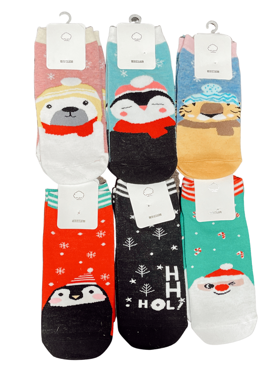 Kids Holiday Character Socks-Accessories-[option4]-[option5]-[option6]-Shop-Womens-Boutique-Store