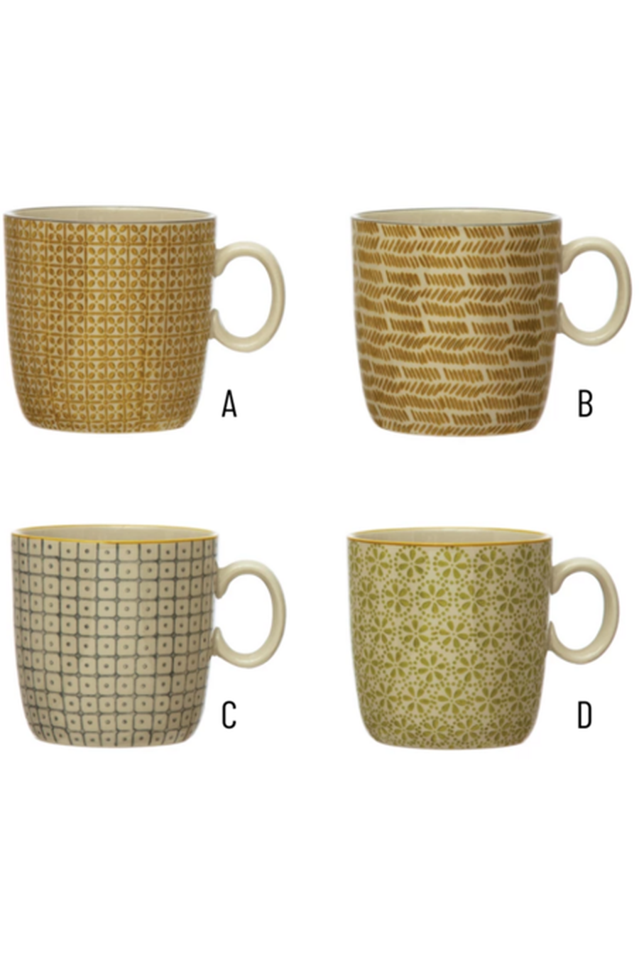 16 oz. Hand-Stamped Stoneware Mug-Home + Entertain-[option4]-[option5]-[option6]-Shop-Womens-Boutique-Store