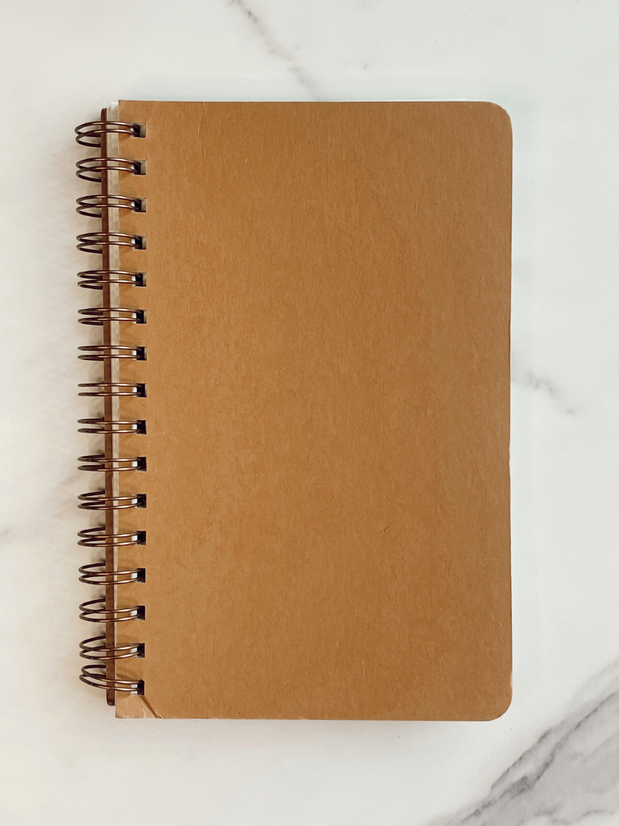 Plain Spiral Notebook-Gifts + Candles-[option4]-[option5]-[option6]-Shop-Womens-Boutique-Store