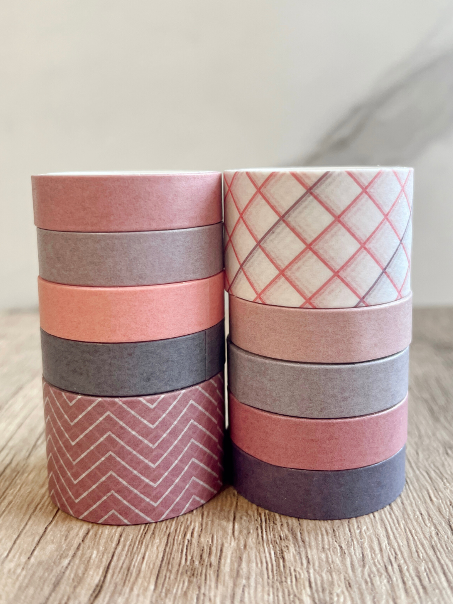 Pink & Purple Washi Tape Sets-Gifts + Candles-[option4]-[option5]-[option6]-Shop-Womens-Boutique-Store