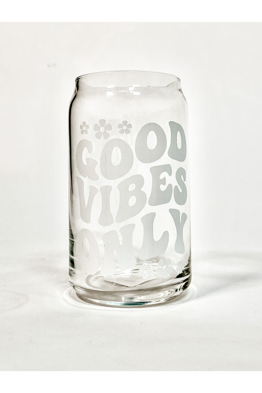 Good Vibes Only Glass-Home + Entertain-[option4]-[option5]-[option6]-Shop-Womens-Boutique-Store