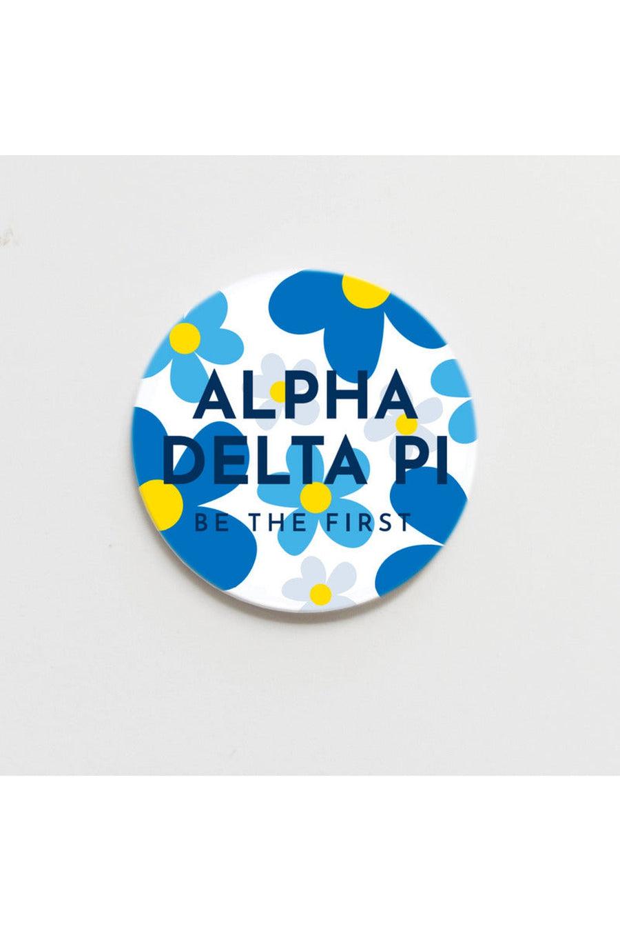 ADPi Greek Flower Power Button-Gifts + Candles-[option4]-[option5]-[option6]-Shop-Womens-Boutique-Store