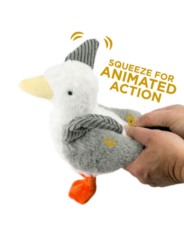 Animated Seagull Plush Dog Toy-Gifts + Candles-[option4]-[option5]-[option6]-Shop-Womens-Boutique-Store