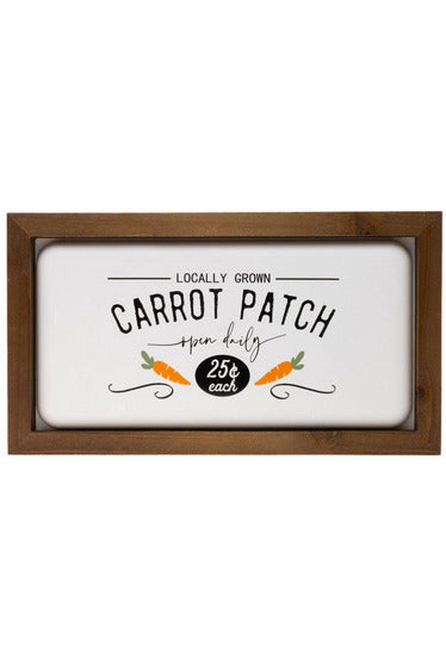 Carrot Patch Metal Sign Easter Décor-Home + Entertain-[option4]-[option5]-[option6]-Shop-Womens-Boutique-Store