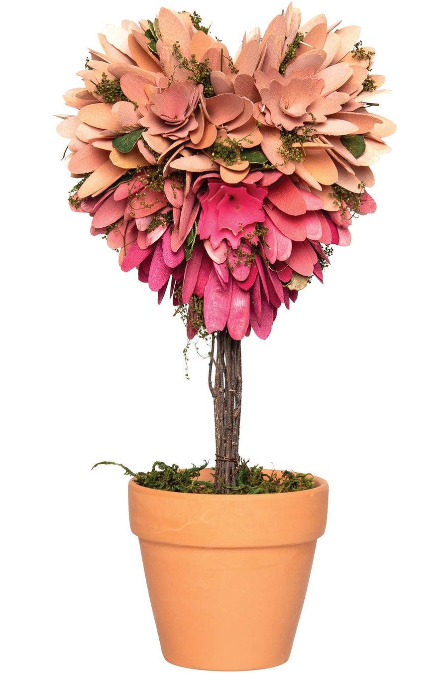 Valentine Floral Heart Topiary-Home + Entertain-[option4]-[option5]-[option6]-Shop-Womens-Boutique-Store