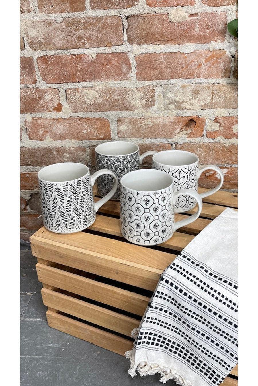 Beautifully Embossed Mugs-Home + Entertain-[option4]-[option5]-[option6]-Shop-Womens-Boutique-Store