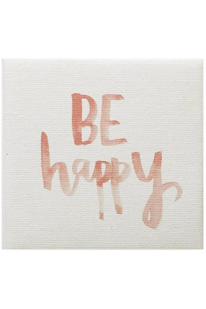 Canvas Magnet-Gifts + Candles-Be Happy-[option4]-[option5]-[option6]-Shop-Womens-Boutique-Store