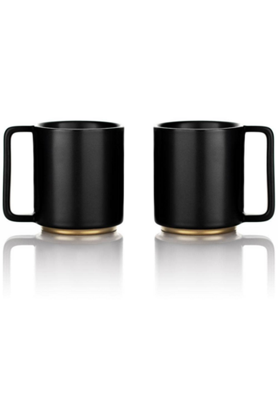 Ceramic Coffee Mug Set - Black-Home + Entertain-[option4]-[option5]-[option6]-Shop-Womens-Boutique-Store
