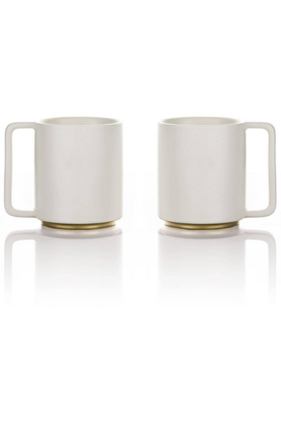 Ceramic Coffee Mug Set - White-Home + Entertain-[option4]-[option5]-[option6]-Shop-Womens-Boutique-Store