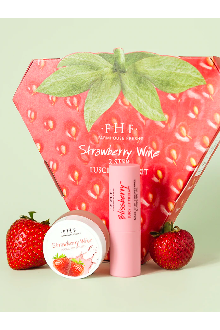 Strawberry Wine Luscious Lips Kit-Beauty + Wellness-[option4]-[option5]-[option6]-Shop-Womens-Boutique-Store