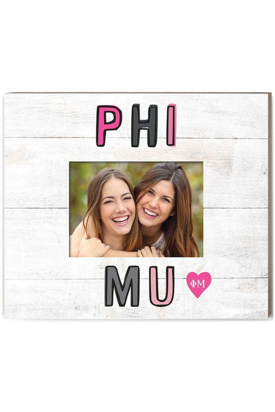 Sorority Frame - Phi Mu-Gifts + Candles-[option4]-[option5]-[option6]-Shop-Womens-Boutique-Store