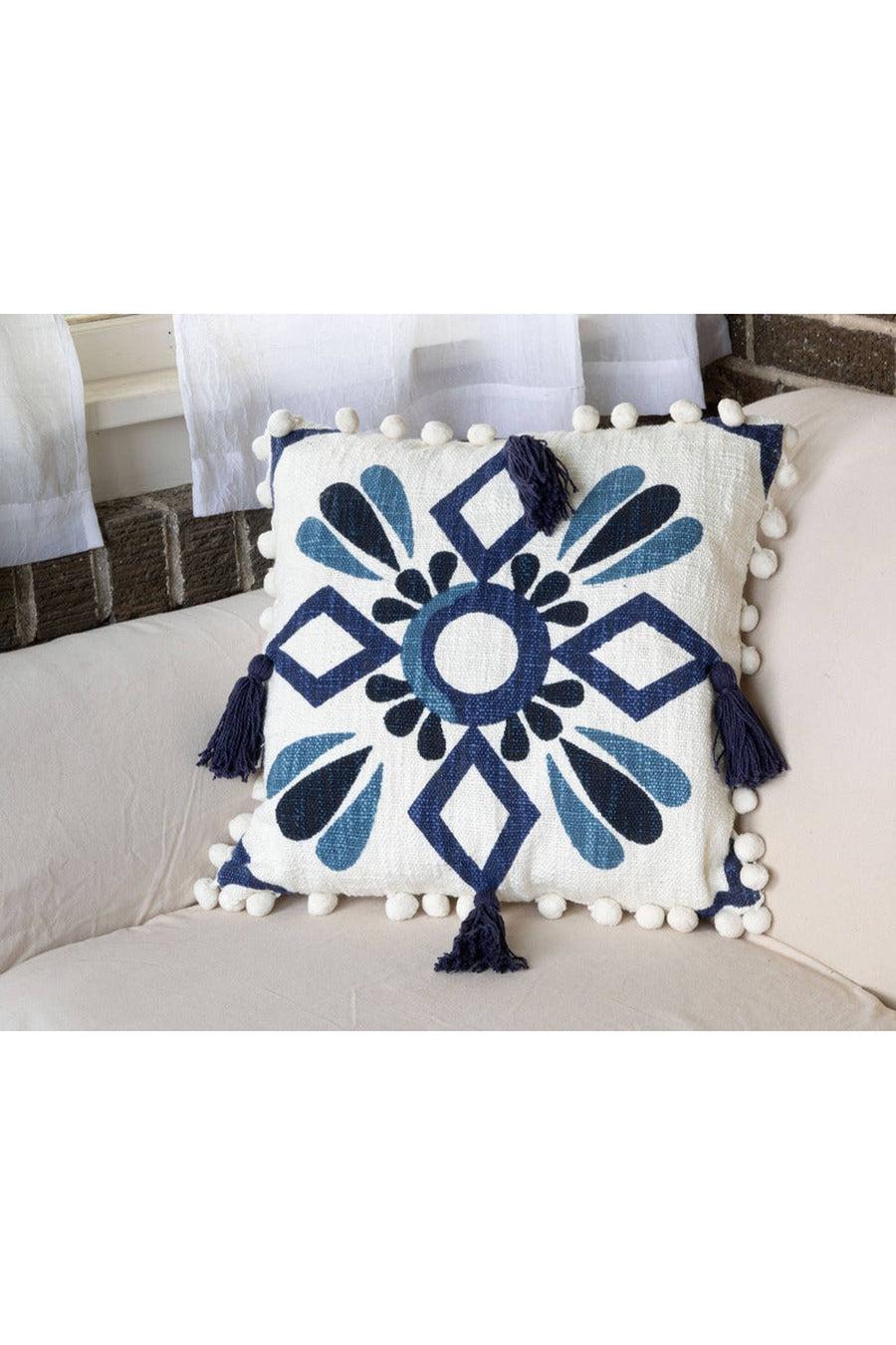 Hand Woven Zocalo Pillow-Home + Entertain-[option4]-[option5]-[option6]-Shop-Womens-Boutique-Store