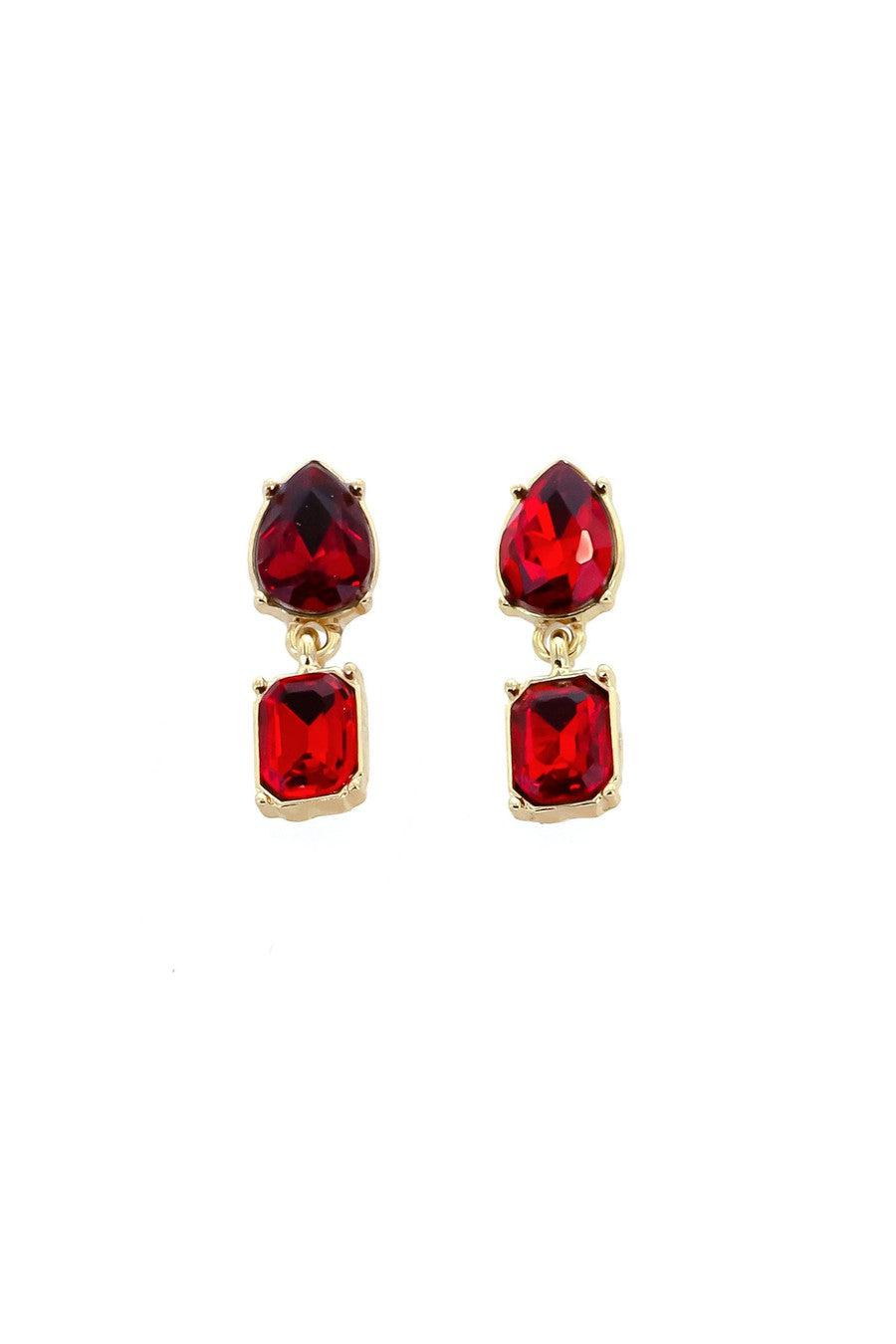 Tahiti Ruby Earrings-Accessories-[option4]-[option5]-[option6]-Shop-Womens-Boutique-Store
