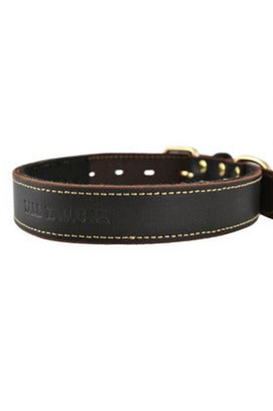 Genuine Leather Dog Collar-Gifts + Candles-[option4]-[option5]-[option6]-Shop-Womens-Boutique-Store
