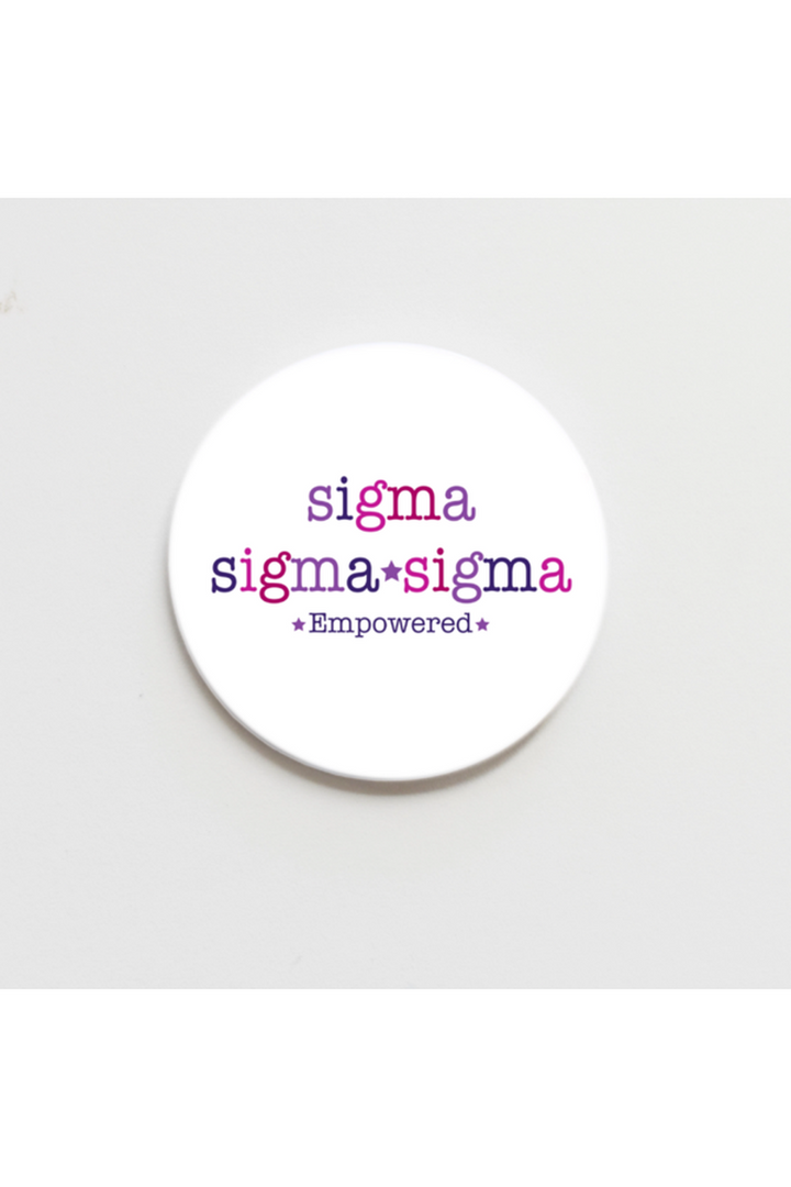 Sorority Motto Buttons-Gifts + Candles-Tri Sigma-[option4]-[option5]-[option6]-Shop-Womens-Boutique-Store