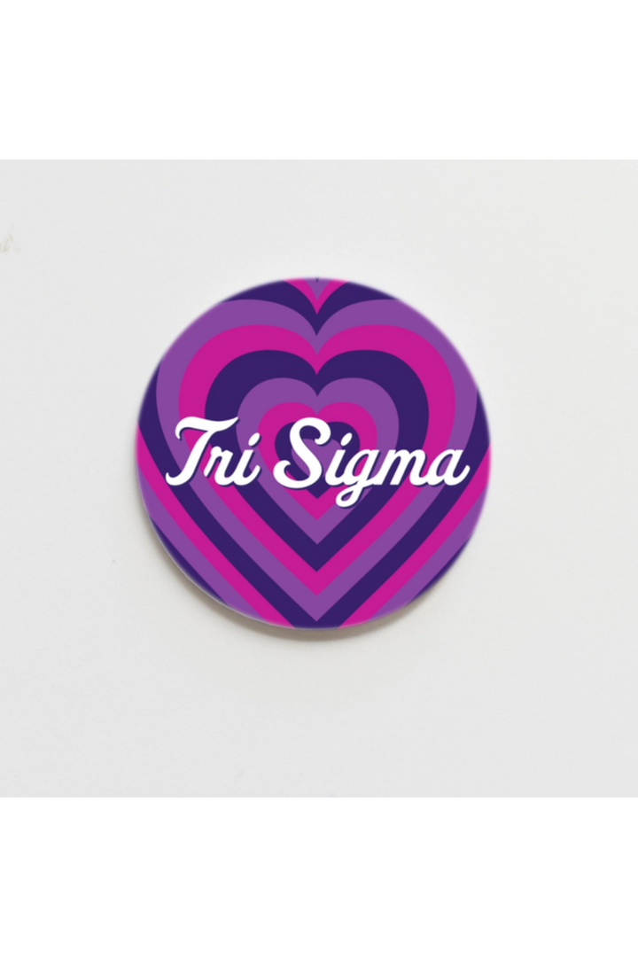 Sorority Motto Buttons-Gifts + Candles-Tri Sigma (Retro)-[option4]-[option5]-[option6]-Shop-Womens-Boutique-Store