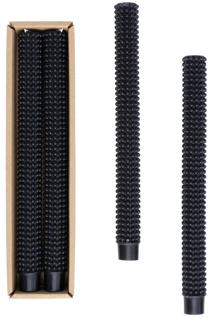 Hobnail Taper Candles-Gifts + Candles-Black-[option4]-[option5]-[option6]-Shop-Womens-Boutique-Store